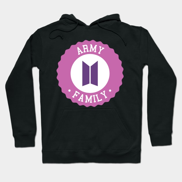 BTS army family Hoodie by Oricca